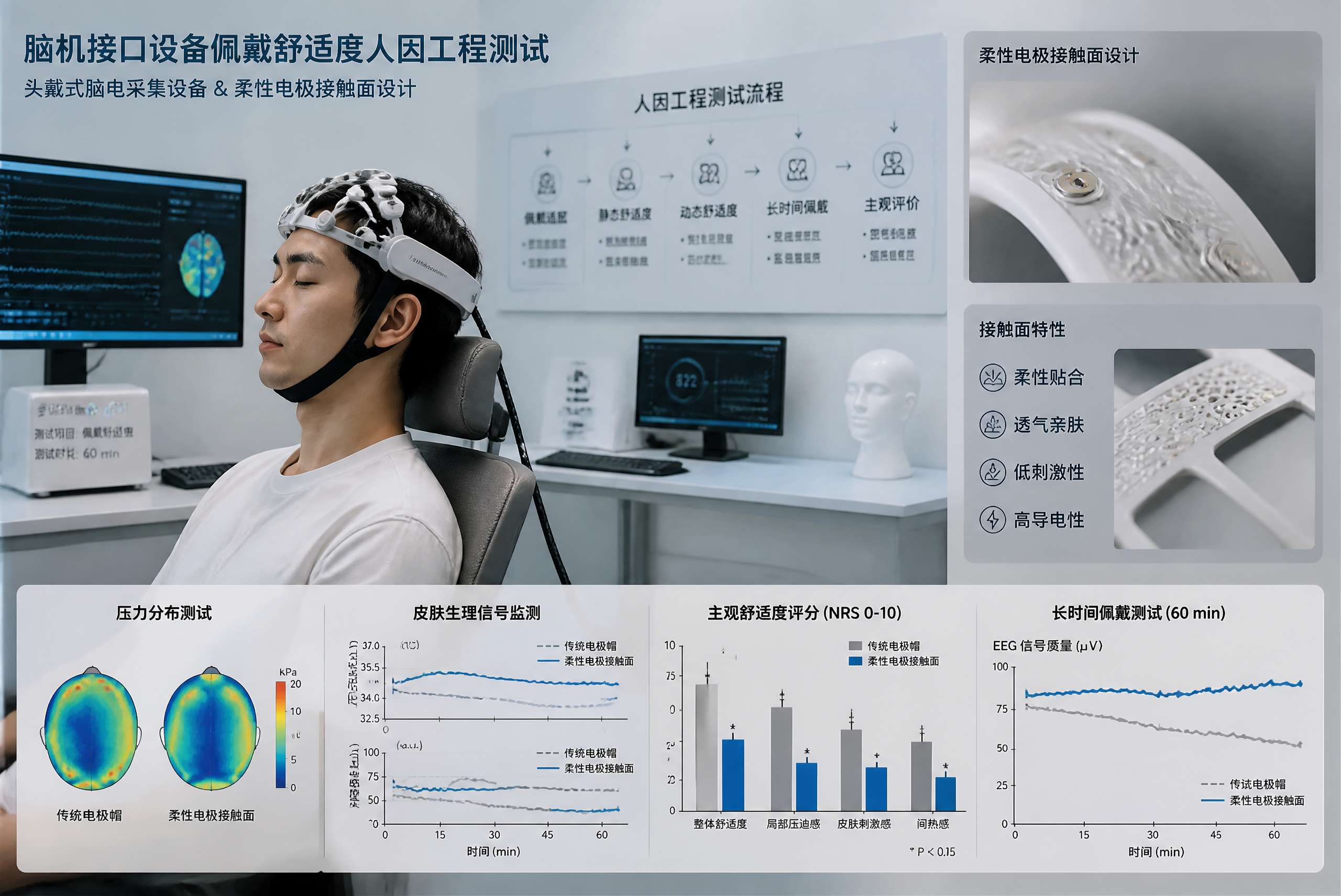 2026脑机接口设备佩戴舒适度不够?建议你先做这3项人因测试(图1) 2026脑机接口设备佩戴舒适度不够?建议你先做这3项人因测试(图1)
